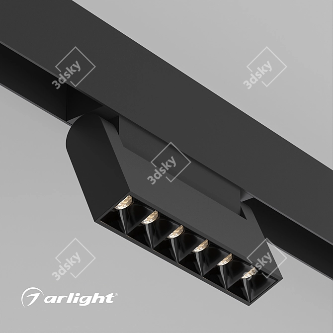 Title: MAG-ORIENT LASER FOLD Track Lamp (6W) 3D model image 1