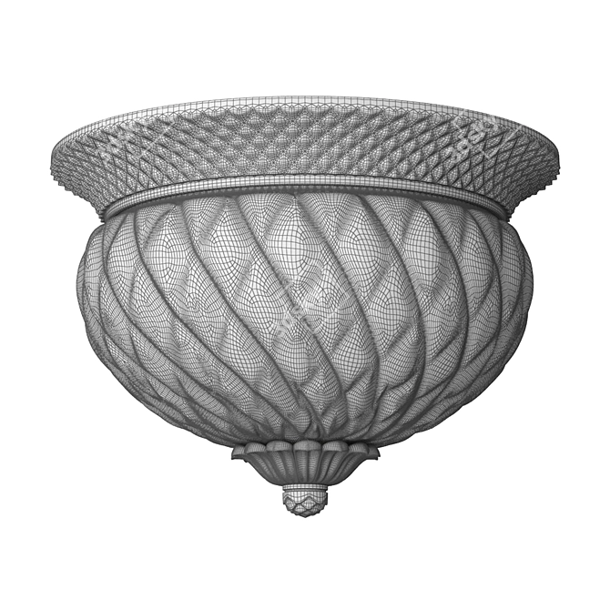  Hinkley Plant Ceiling Lamp 3D model image 2