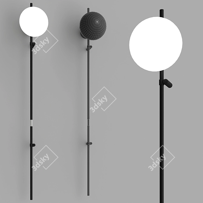 JUNO Modern Designer Lamp 3D model image 2