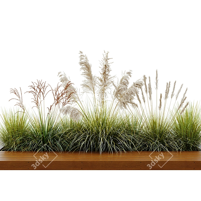 Stunning Outdoor Plant Set 3D model image 6