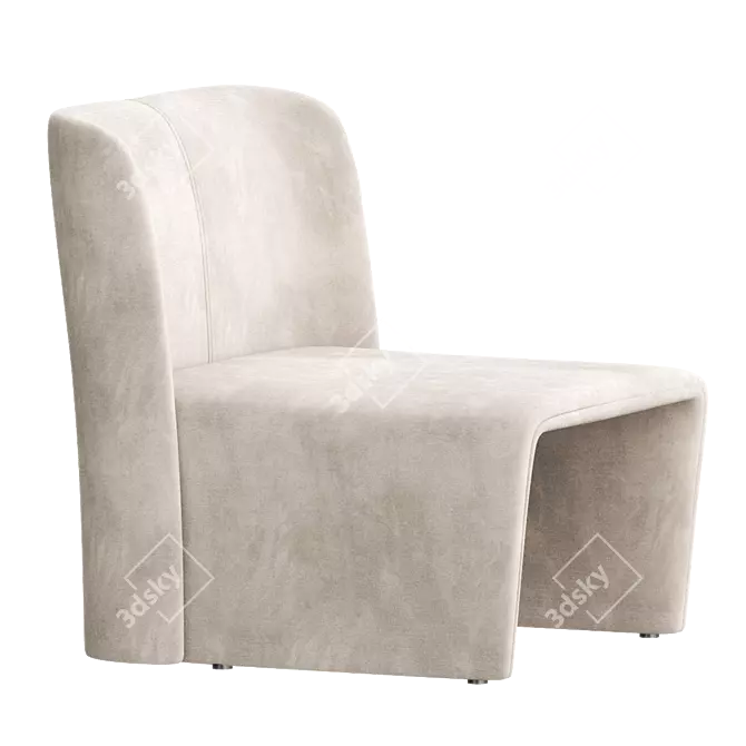 Legacy Modern Design Sofa 3D model image 1