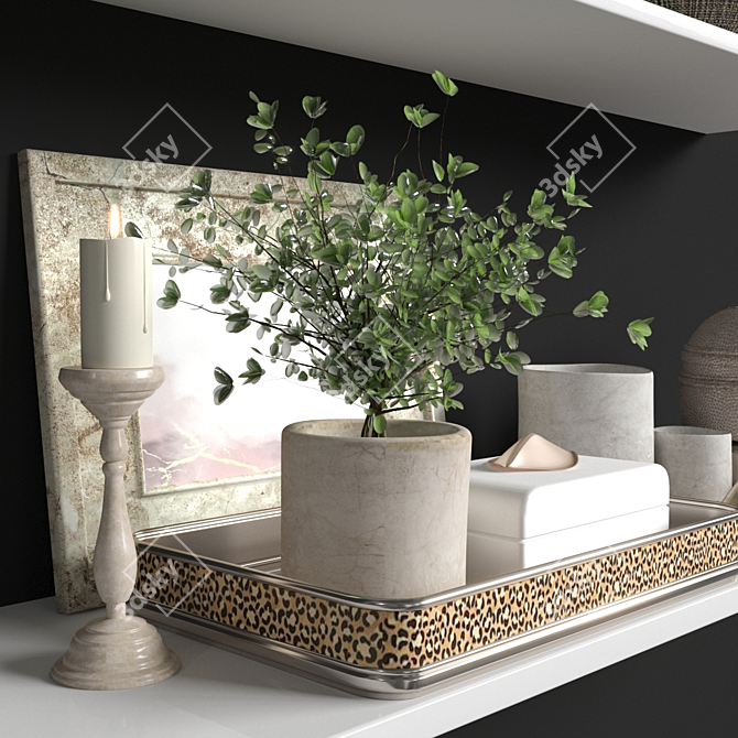 Versatile Decoration Set 2015 3D model image 5