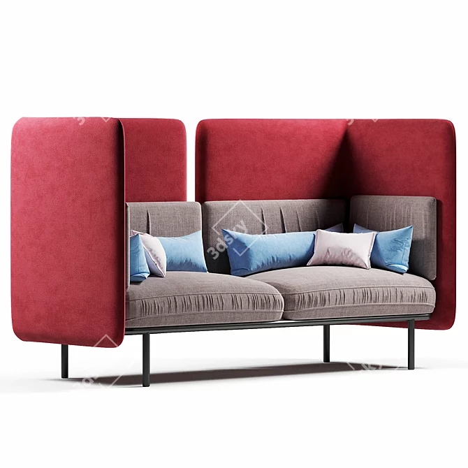 BUZZISPARK Modern Modular Sofa 3D model image 1