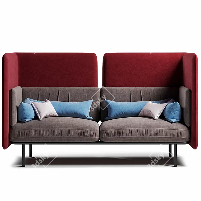 BUZZISPARK Modern Modular Sofa 3D model image 2