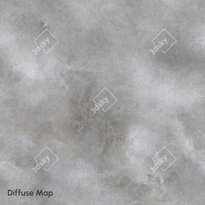 Seamless DrCG Patina Concrete Plaster 3D model image 7