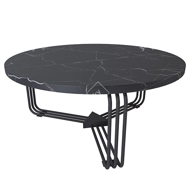 Antica Marble Coffee Table 3D model image 2