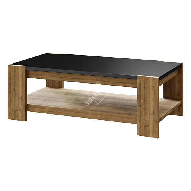 Westbrook 52" Coffee Table: Sleek and Sophisticated 3D model image 1