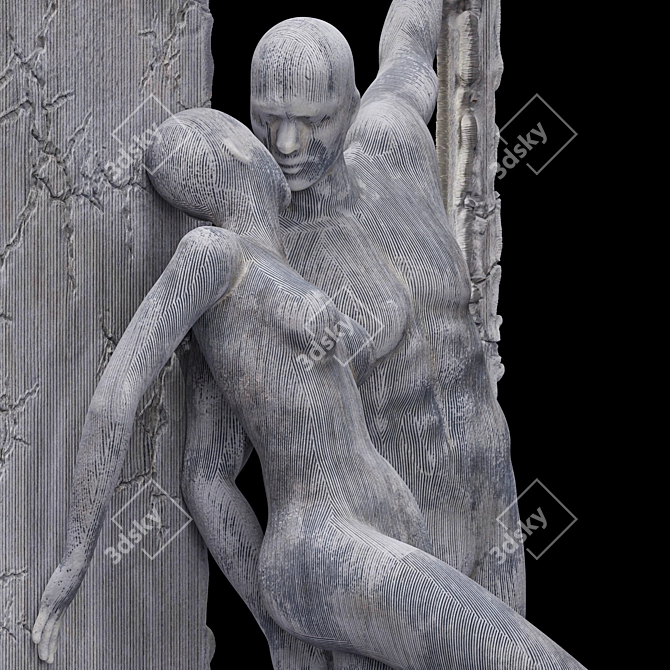 1948 Bob Quinn Figurative Sculptor 3D model image 5