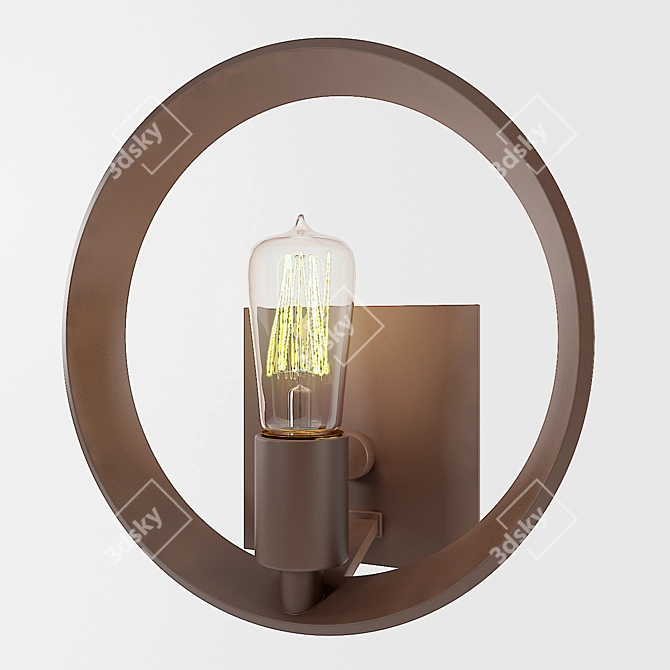 Quoizel Theater Row Wall Lamp 3D model image 1