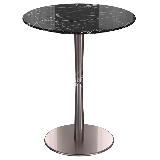 Sleek Minimalist Jigger Table 3D model image 2