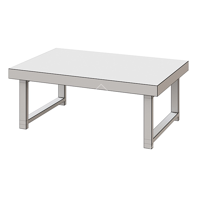 Rustic Griffin Coffee Table 3D model image 2