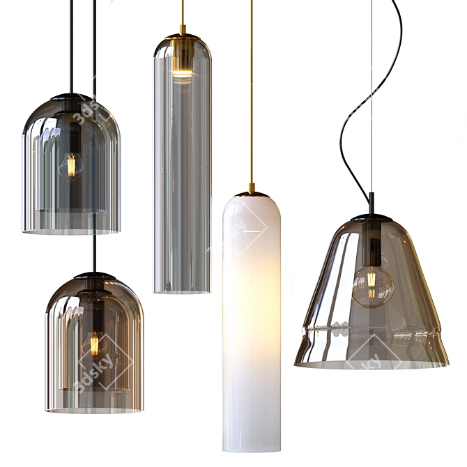 Elevate Your Space: Articolo Lighting 3D model image 1