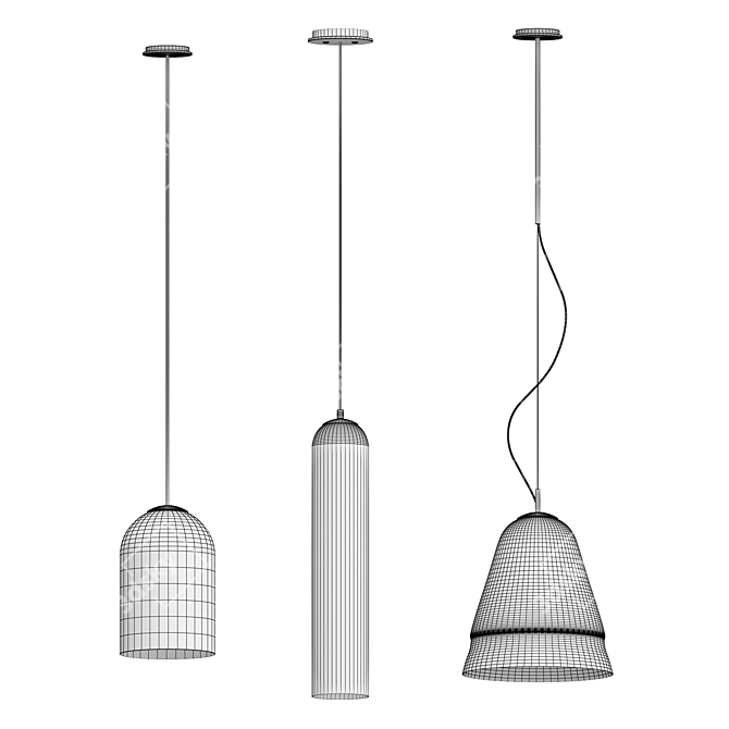 Elevate Your Space: Articolo Lighting 3D model image 4
