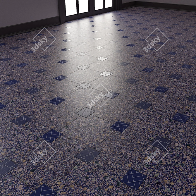 Ceramic Tiles & Terrazzo Covering | High-resolution Textures 3D model image 6