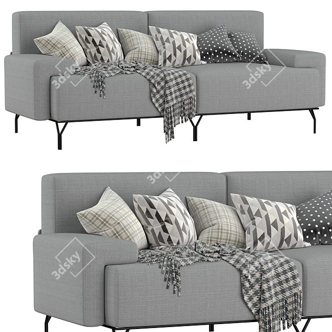 Summit: Modern Multi-Purpose Sofa 3D model image 2