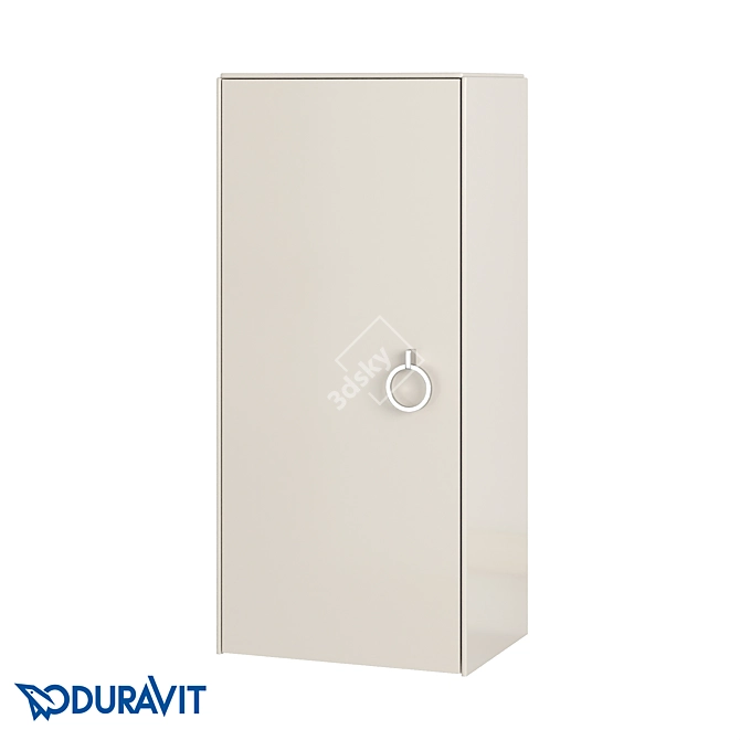 DURAVIT White Tulip Hanging Wardrobe 3D model image 1