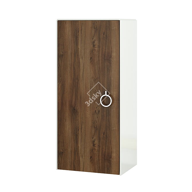 DURAVIT White Tulip Hanging Wardrobe 3D model image 4