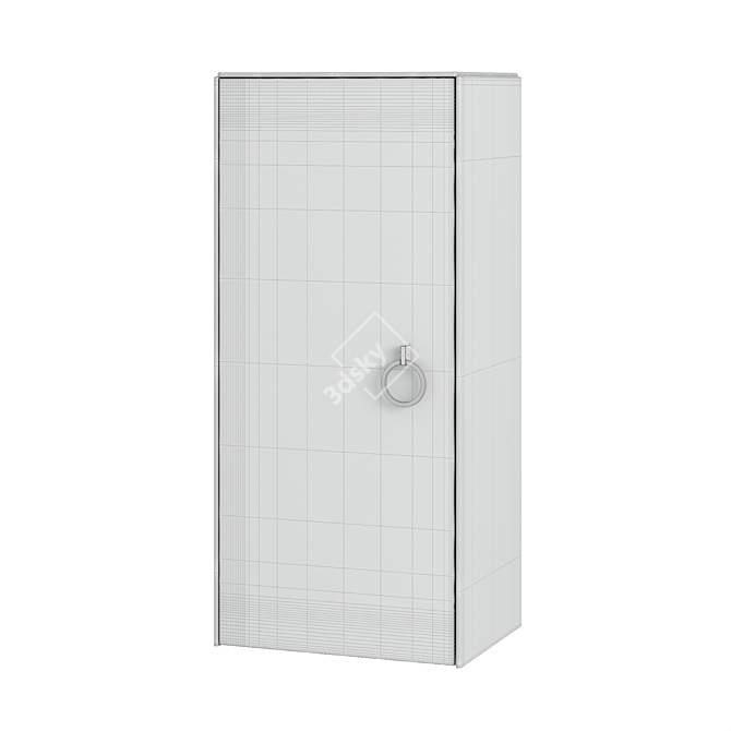 DURAVIT White Tulip Hanging Wardrobe 3D model image 5