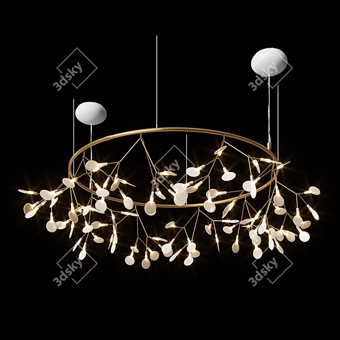 Heracleum Big O Pendant Light 3D model image 7