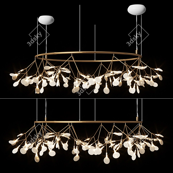 Heracleum Big O Pendant Light 3D model image 8