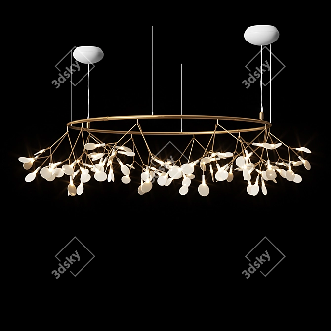 Heracleum Big O Pendant Light 3D model image 9