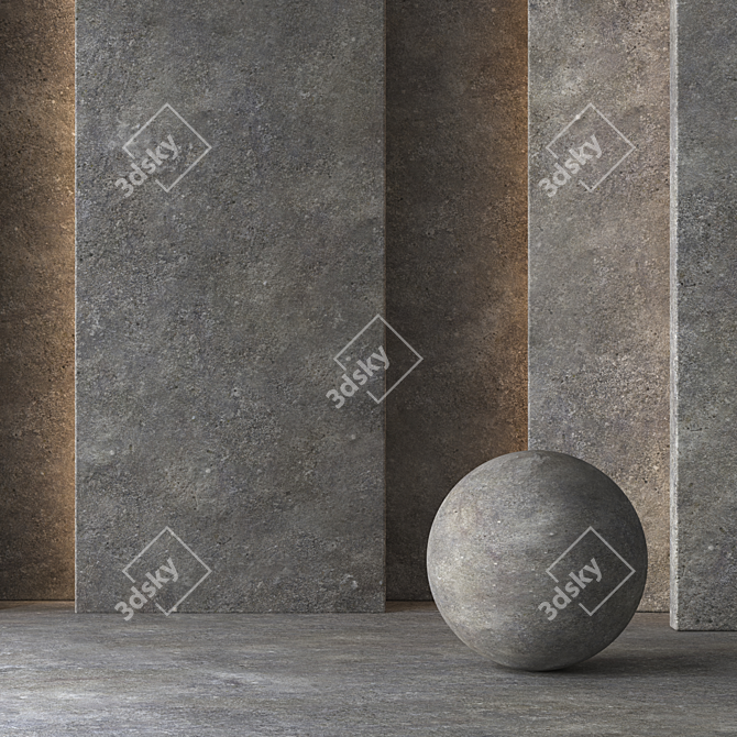 Seamless Concrete Texture DrCG 3D model image 3
