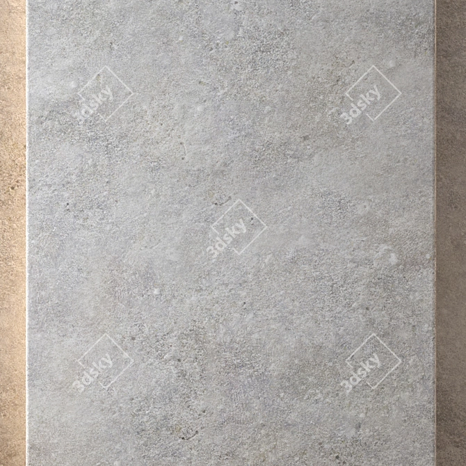 Seamless Concrete Texture DrCG 3D model image 4