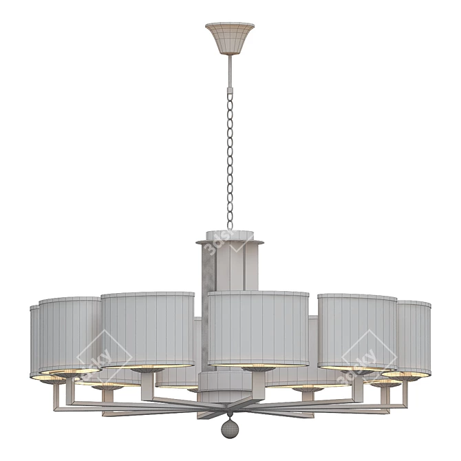 Stilfort Rhomb 1049/03/10P Pendant Chandelier 3D model image 2