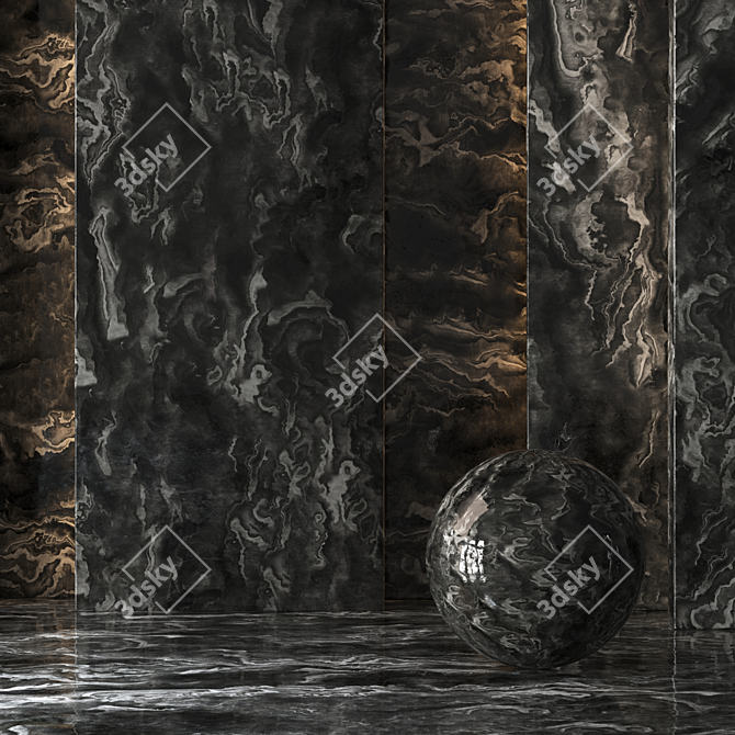 8K+ Seamless Marble Material Set 3D model image 4