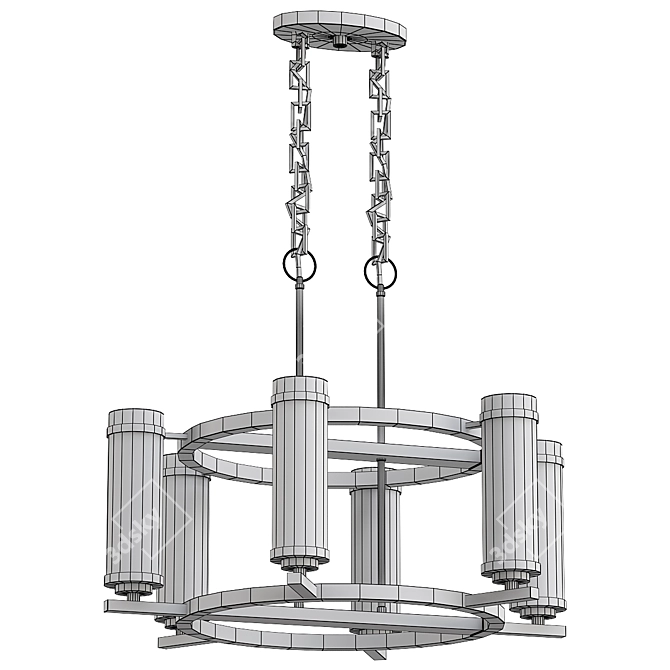 Luxurious St Luce Bichero Pendant 3D model image 2