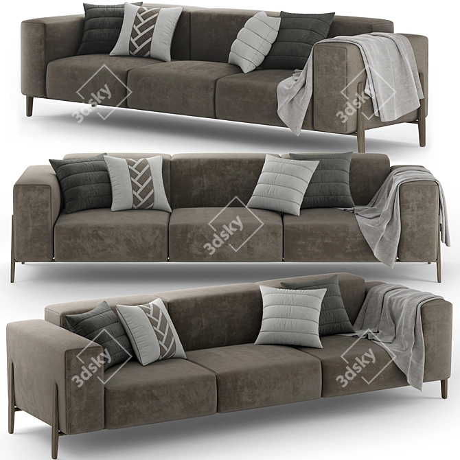 Pianca All-In | Stylish Modern Sofa 3D model image 1