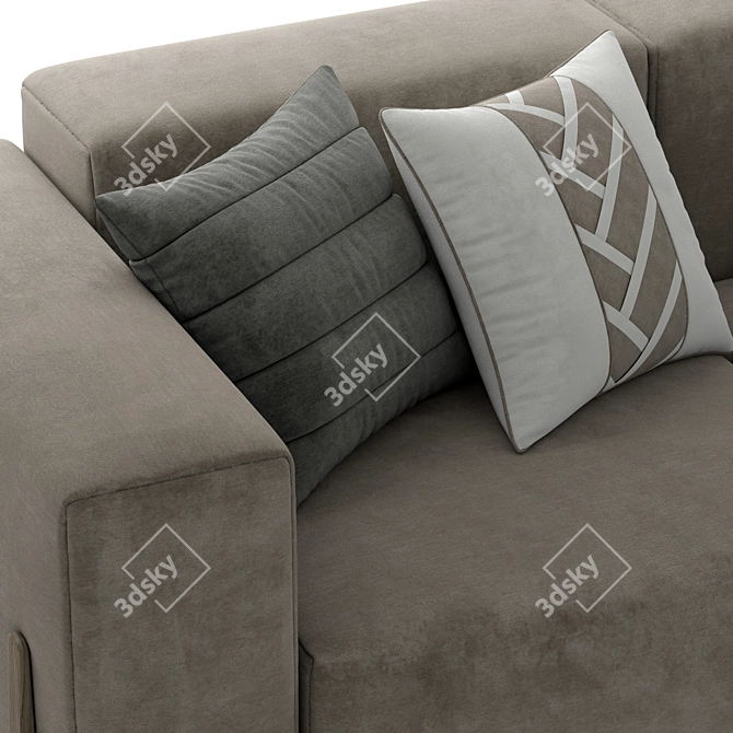 Pianca All-In | Stylish Modern Sofa 3D model image 3