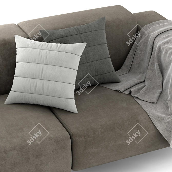Pianca All-In | Stylish Modern Sofa 3D model image 4