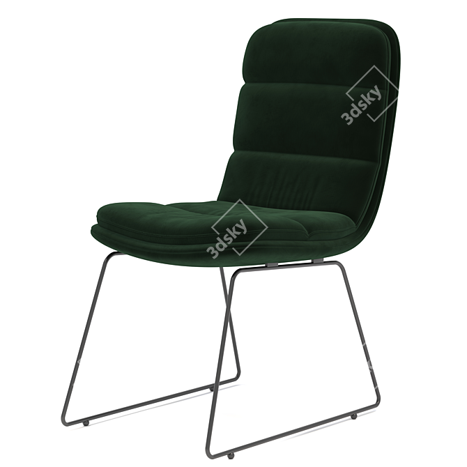 B97 Green VL - Modern Office Chair 3D model image 1