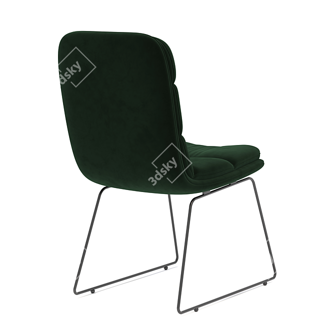 B97 Green VL - Modern Office Chair 3D model image 2