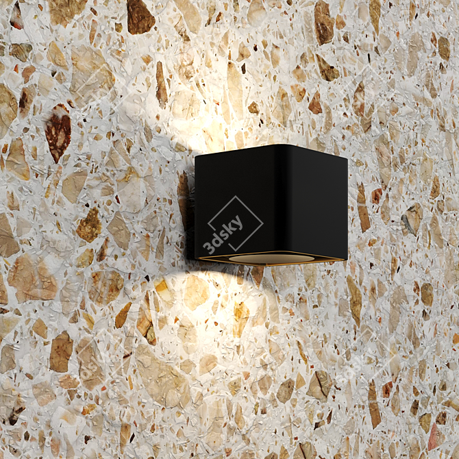 Euval Terrazzo Seamless Material 3D model image 2