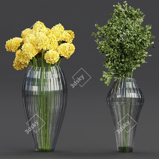 Floral Bouquet Collection 81 3D model image 2