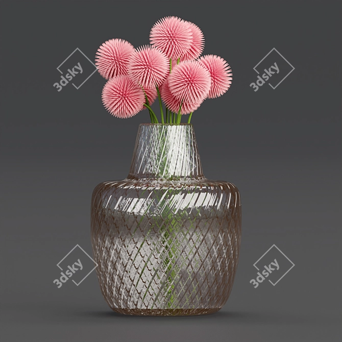 Floral Bouquet Collection 81 3D model image 6