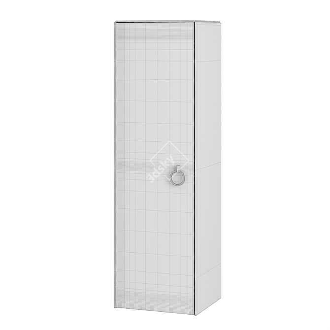 DURAVIT White Tulip Wardrobe: Stylish Storage Solution 3D model image 5