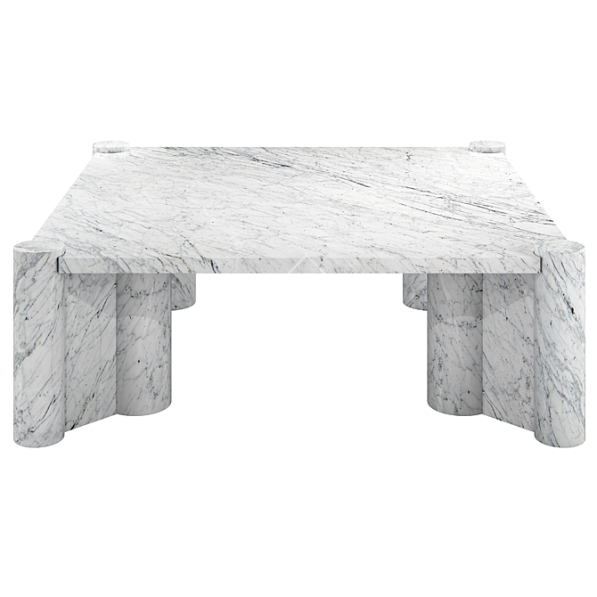 Gae Aulenti Jumbo Coffee Tables 3D model image 4