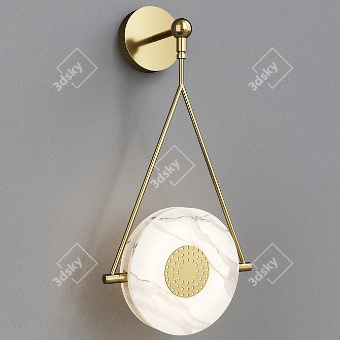 Beth Wall - Sleek and Stylish Design Lamps 3D model image 2