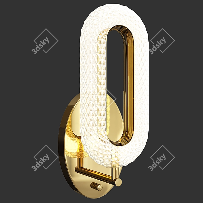 Kezia Wall: Modern Design Lamps 3D model image 1