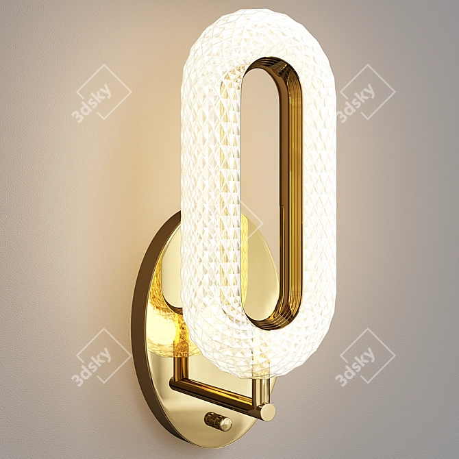 Kezia Wall: Modern Design Lamps 3D model image 2