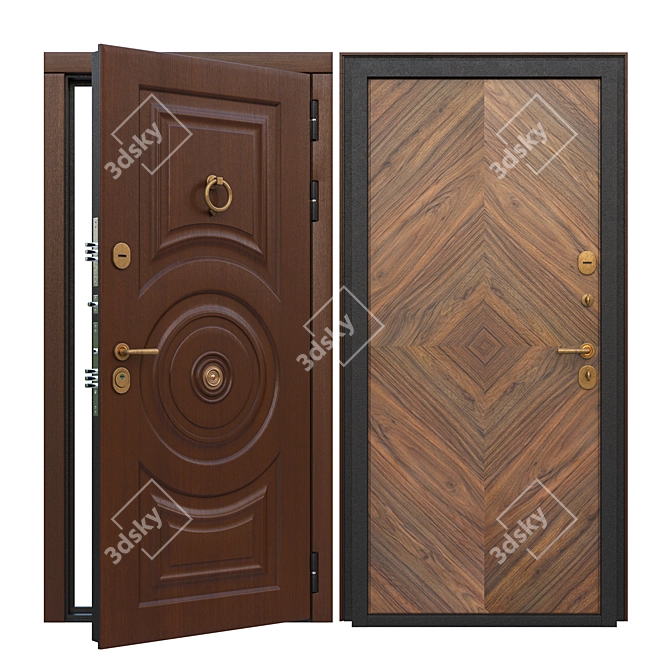 I-DOORS: Ultimate Quality and Design 3D model image 1