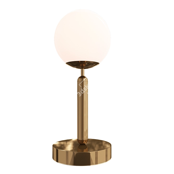 Elegant FR5124TL-01BS Zelda Table Lamp 3D model image 1