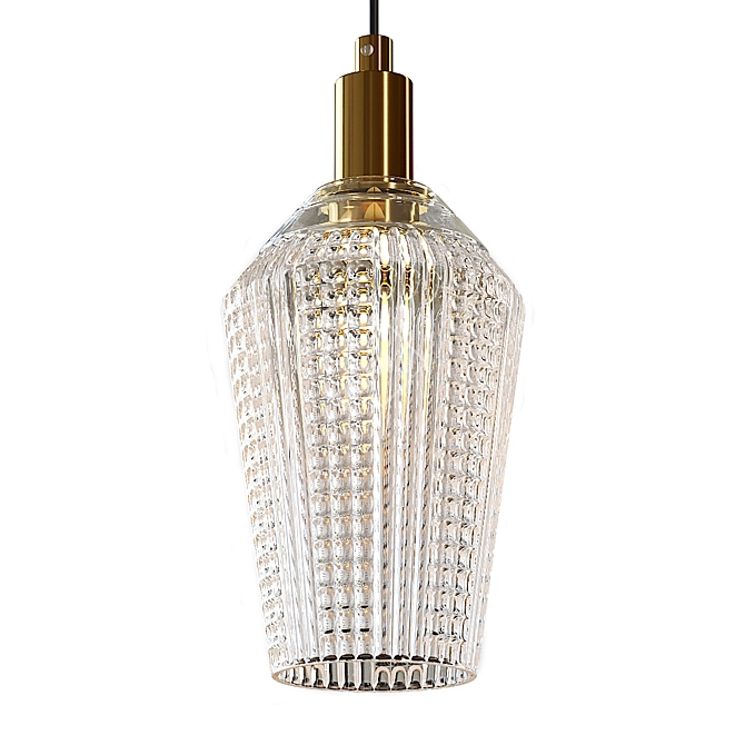 Title: Rosny Pendant Light: Sleek Design for Modern Spaces 3D model image 3