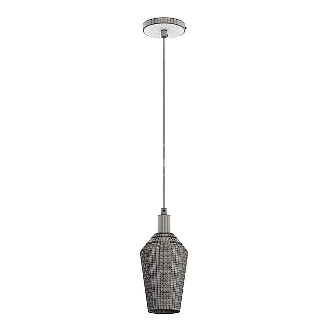 Title: Rosny Pendant Light: Sleek Design for Modern Spaces 3D model image 4