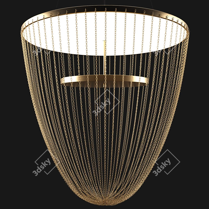 Modern Udi Lamp Chandelier 3D model image 2