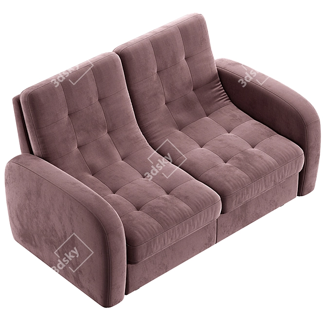 Gala Blom Corner Sofa Bed 3D model image 5