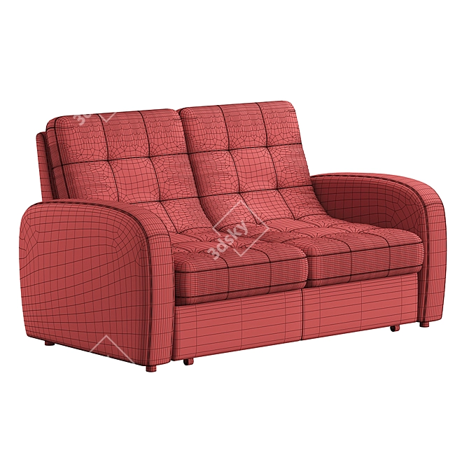 Gala Blom Corner Sofa Bed 3D model image 7